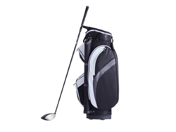 Bolsa para carrito de golf Succebuy de 36 pulgadas con 14 compartimentos y múltiples bolsillos, color negro
