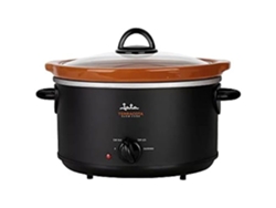 JATA Jeol2135 Fogón Lento con Capacidad de 3.5 Litros, Tazón Removible de Cerámica Terracota y Lavavajillas