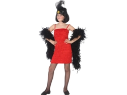 Disfraz de Niña DISFRAZZES Charleston Rojo (Talla: 3 a 4 años)