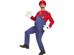 Disfraz de Súper Fontanero rojo para hombre
