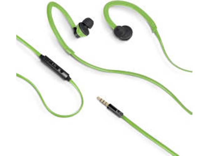 Auriculares con Cable CELLY AIRPRO100 (In Ear - Micrófono - Verde)