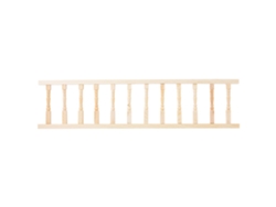Barandilla De Madera En Miniatura Para Casa De Muñecas 1:12 - Accesorio Decorativo