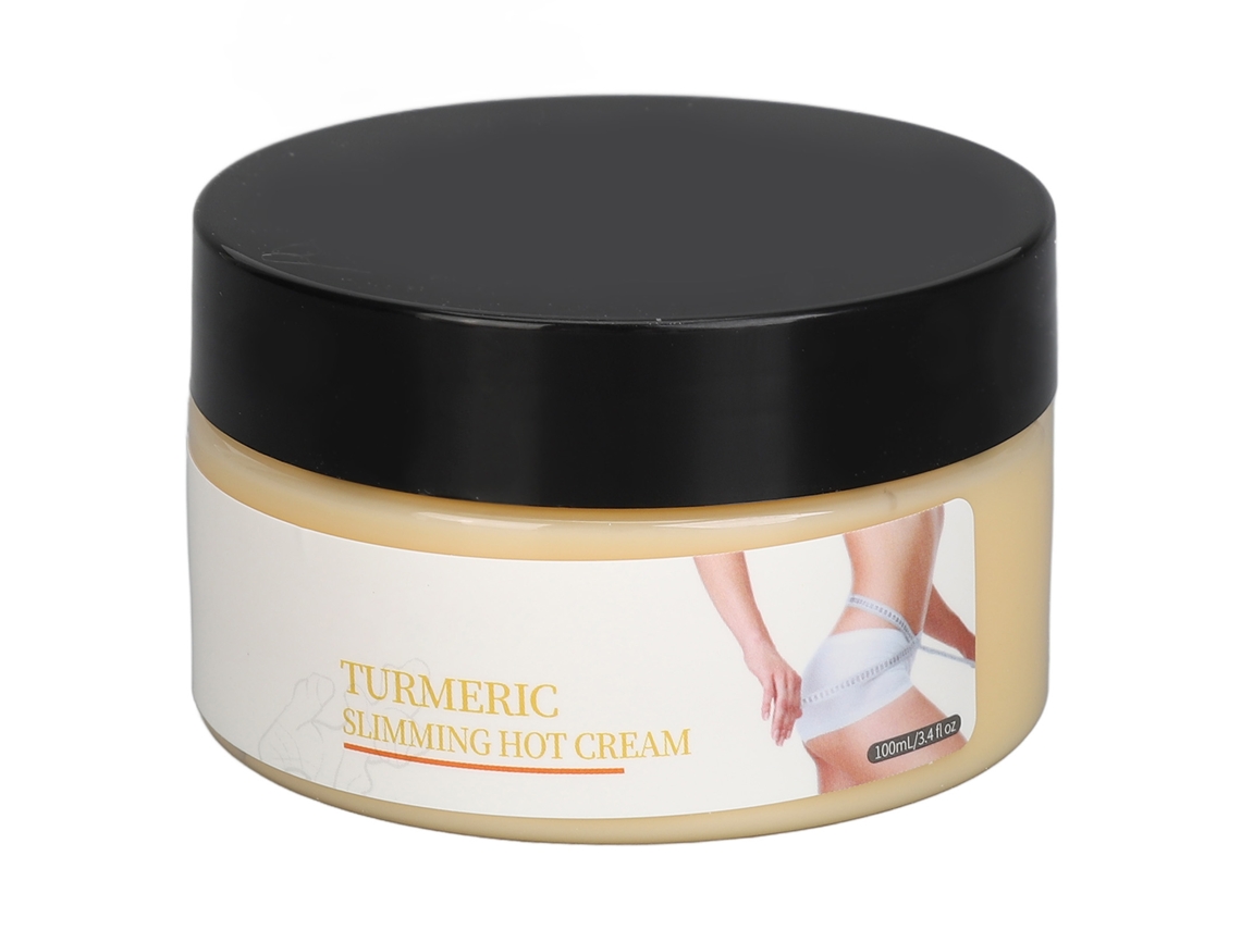 Creme Quente Turmeric Slimming Anti-celulite Que Queima Gordura Para Pele Firmada E Hidratada