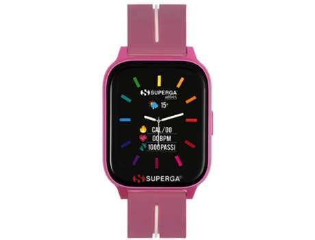 SUPERGA Smartwatch Sw-Stc022 Caja de Aluminio Rosa