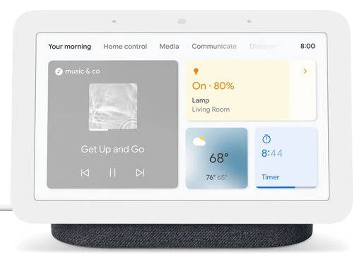 Altavoz Inteligente GOOGLE Nest Hub 2ª generación (Google Assistant)