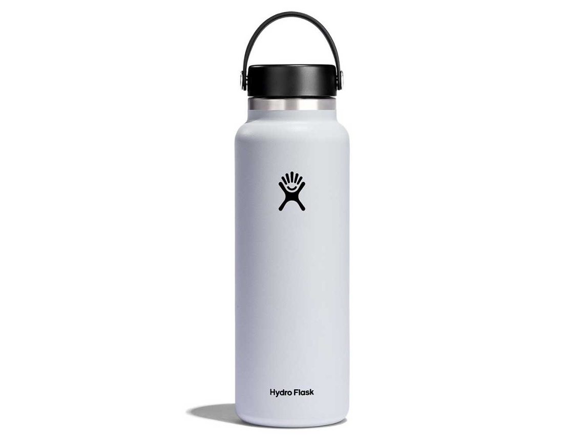 Tampa Flexível Larga Térmica 1.18L Brancohydro Flask