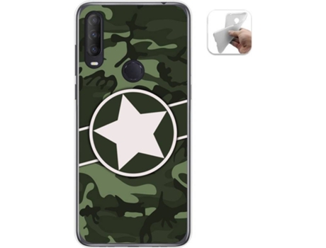 Carcasa Alcatel 1S 2020 TUMUNDOSMARTPHONE Camuflaje 01 Multicolor