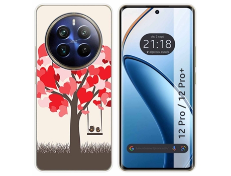 Funda Diseño Pajaritos para Realme 12 Pro 5G / 12 Pro Plus 5G TUMUNDOSMARTPHONE Silicona Multicolor