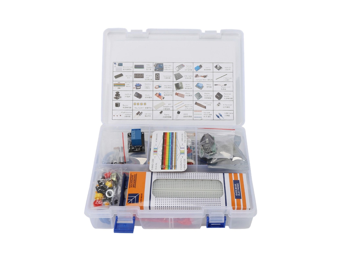 Yncm2026-kit De Aprendizaje De Motor Paso A Paso Rfid Actualizado Con Módulos De Sonido, Temperatura Y Agua