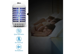 Bj-lâmpada Elétrica Silenciosa Anti-mosquitos Para Casa, Mosquitos Insetos, Armadilha Com Luz Uv, Controle De Mosquitos Interno