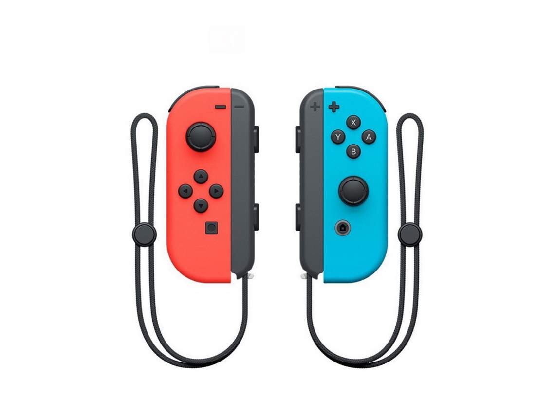 Mando inalámbrico Joycon (L/R) ZRUXE para Nintendo Switch/Oled/Lite-Azul Rojo