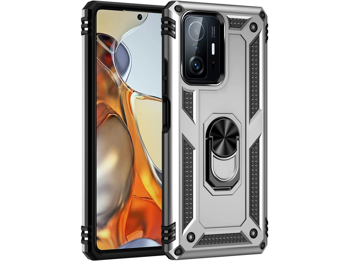 Protector de Pantalla Prata Proteção Completa para Xiaomi 11T Pro HONGWE. Plateado