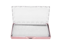Caja de almacenamiento portátil de 16 compartimentos para uñas postizas Kkml-Caja para salones y uso doméstico, estilo de uñas acrílicas A