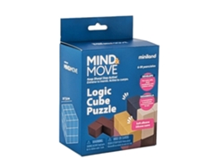 Rompecabezas de cubo lógico Miniland Mindmove 31716