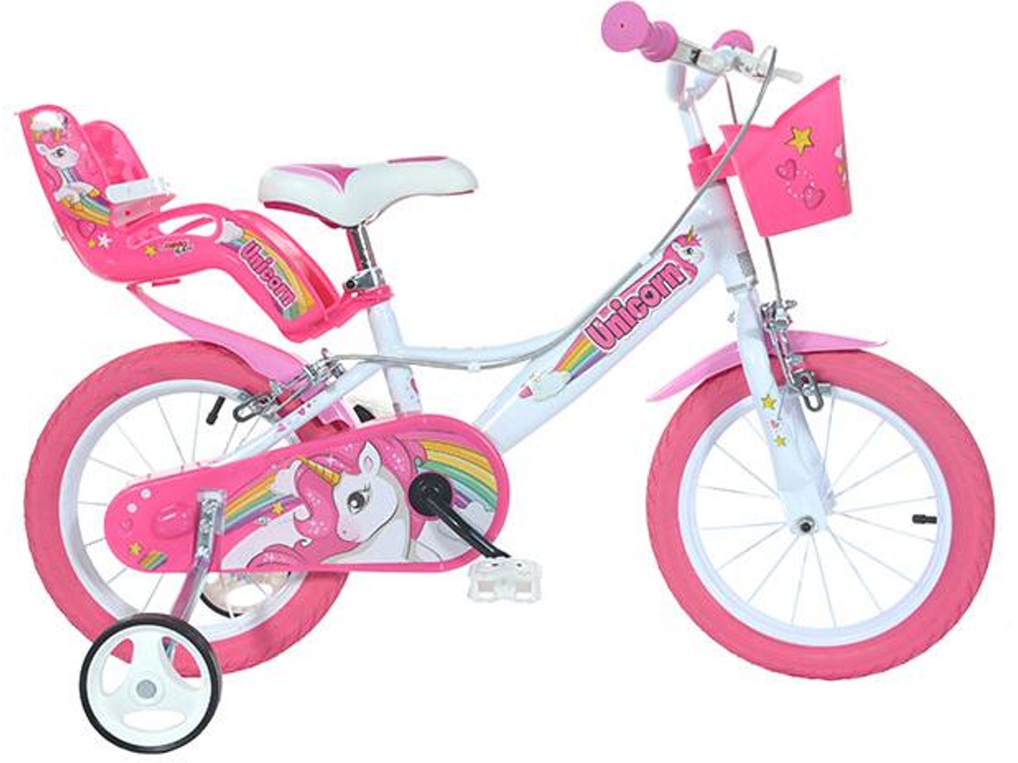Bicicleta Infantil DINO BIKES Unicornio (14″)