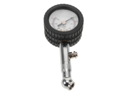 Manômetro De Pressão De Pneus De Alta Precisão (60 Psi) Com Estojo Protetor.