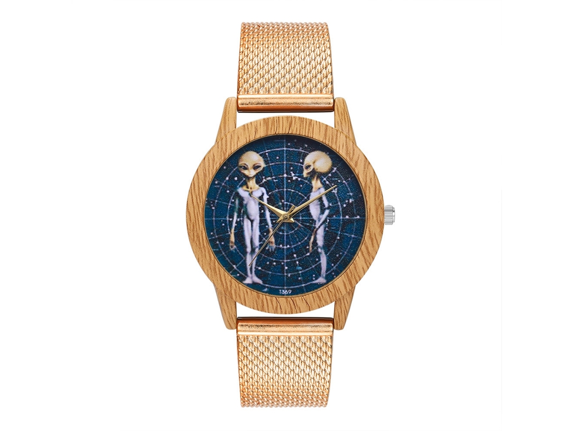 Reloj De Moda Unisex Para Hombre Y Mujer, Cuarzo, Correa De Silicona, Oro Rosa.