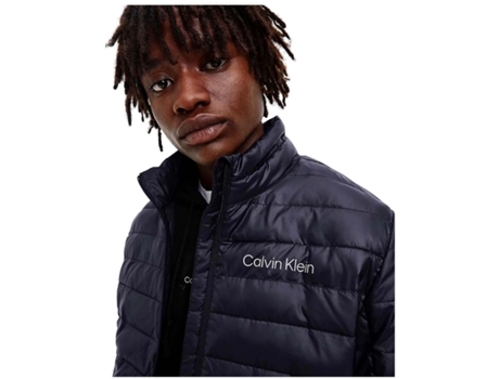 Chaqueta de Hombre CALVIN KLEIN Empate Pw Negro (M)