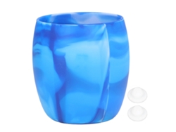 Vaso de silicona de grado alimenticio duradero de enfriamiento rápido para fiestas, bares y hogar.