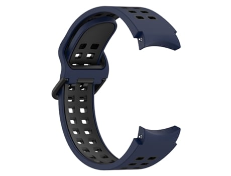 Pulseira de silicone 20 mm para Samsung Galaxy Watch 5/4 Azul oscuro