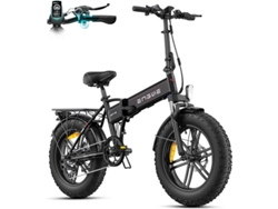 Bicicleta Eléctrica Plegable Engwe EP 2 Boost, 250W, 48V, 13Ah, Velocidad Máxima 25 km/h, Autonomía 120 km, Frenos de Disco Mecánicos Delanteros y Traseros.