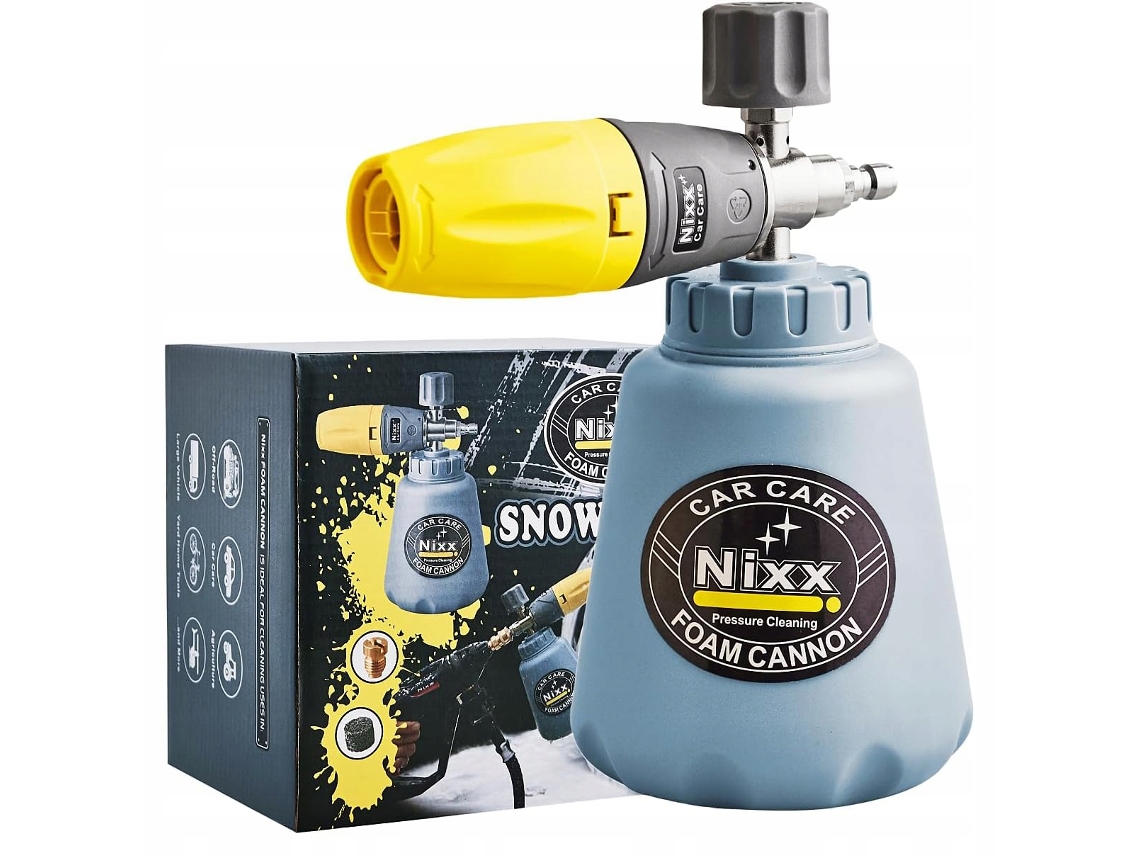 Espuma Canhao 1l – Boquilla ajustable | Presión 1-22 psi | Compatible con hidrolimpiadoras Karcher K2-k7