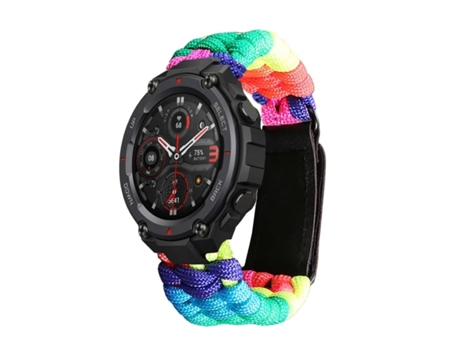 Pulsera Pulsera Alambre Trenzado para Amazfit T-Rex Multicolor VEANXIN