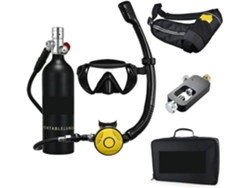 Mini Botella De Buceo, Tubo De Snorkel, Rebreather, Equipo Portátil De Apnea