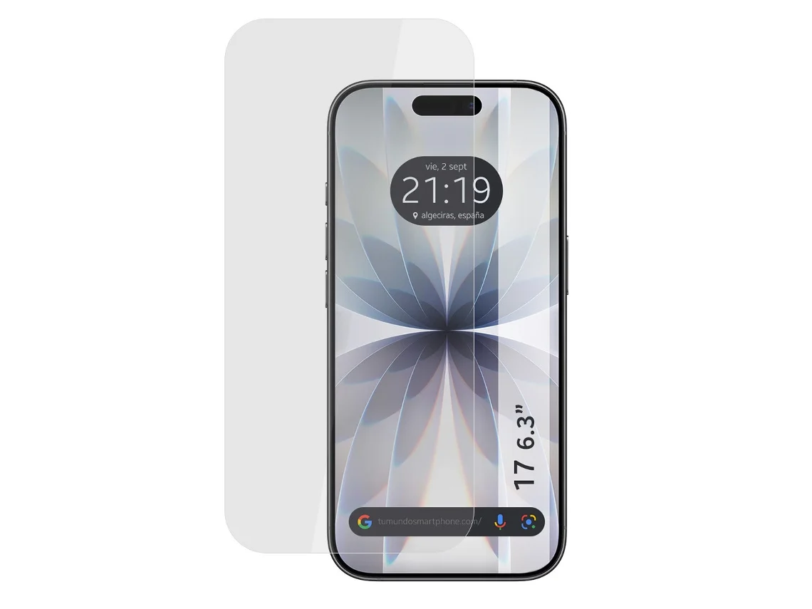 Protector Cristal Templado Para Iphone 17 (6.3) Vidrio