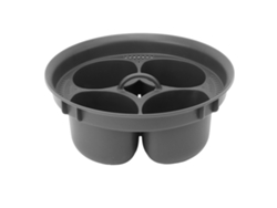 Bol Vaporizador Multifuncional Con 4 Moldes Para Huevos, Accesorio De Pp Para Tm5 Y Tm6.