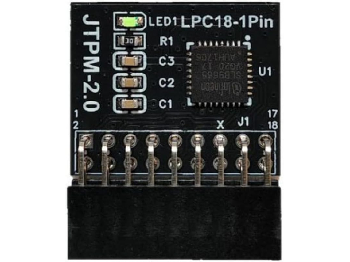 Módulo De Hardware Tpm2.0 Fácil De Usar, Compatible Con Ordenadores De Sobremesa Y Portátiles.