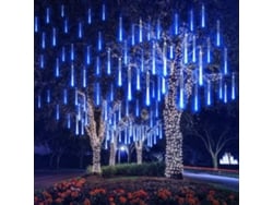 Luces De Lluvia De Meteoritos Solares Led Exteriores Para Jardín, Árboles Y Fiestas Colgantes