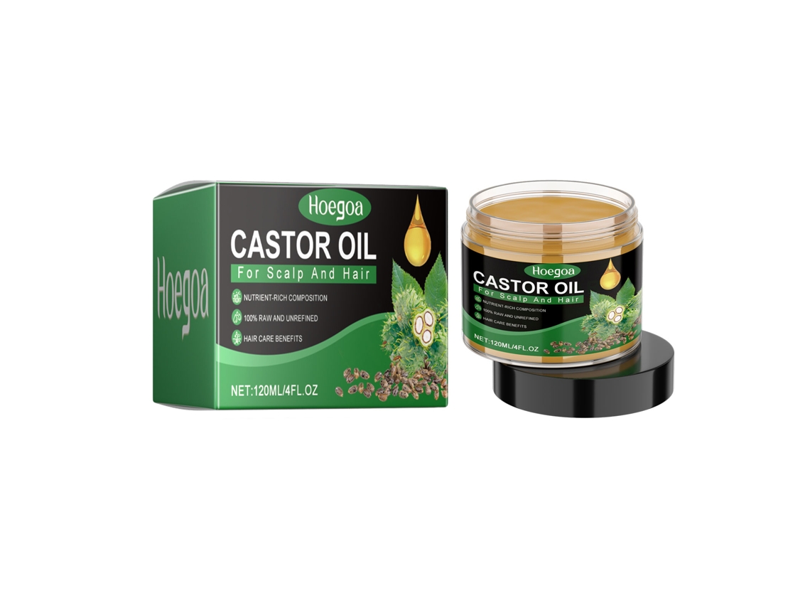 Aceite de ricino para aumentar el volumen del cabello de forma natural