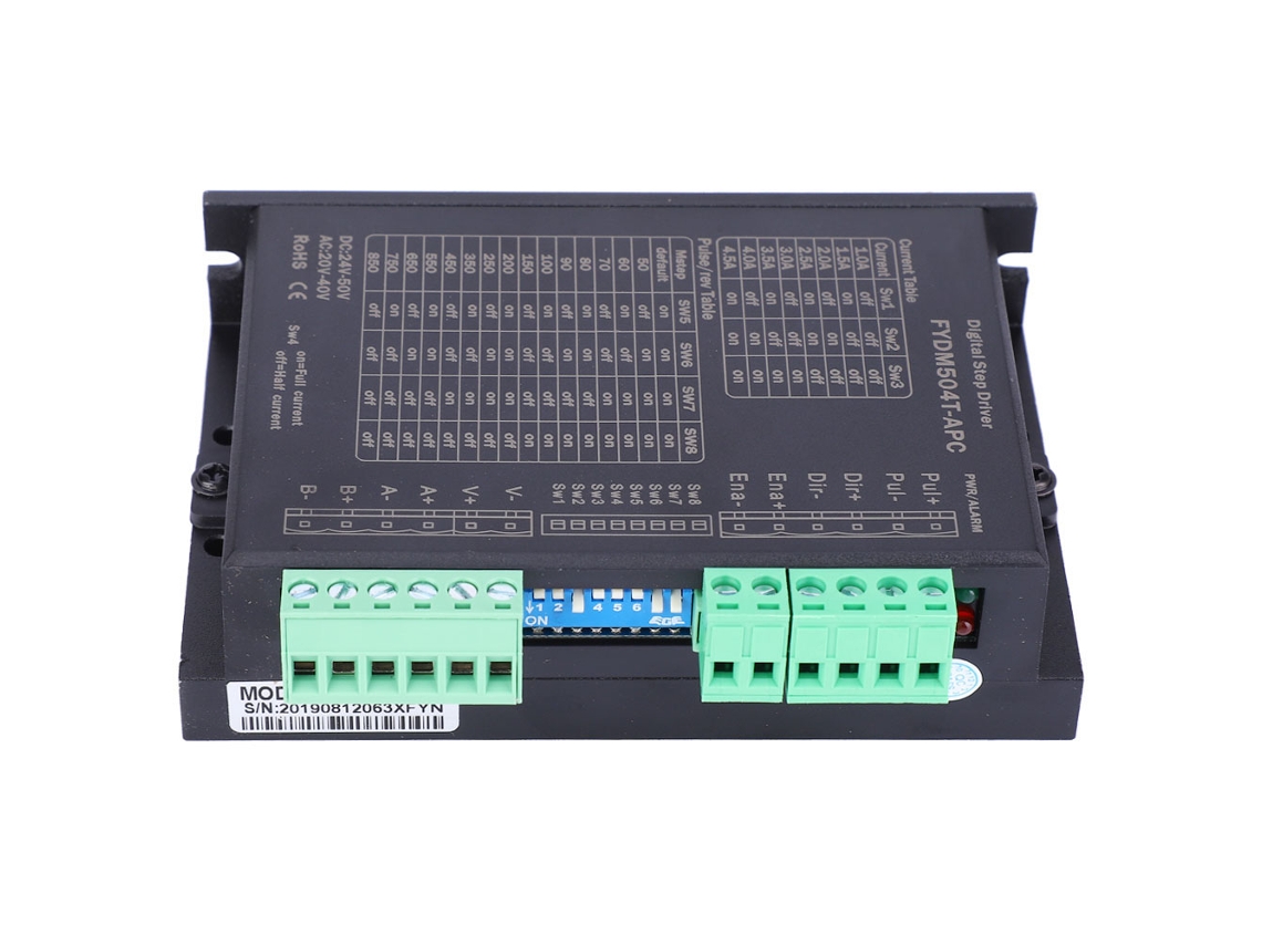 Controlador De Motor Paso A Paso Nema 17 23 34, 2 Fases, Cc 24-50 V, Ca 20-40 V, 1-4,5 A