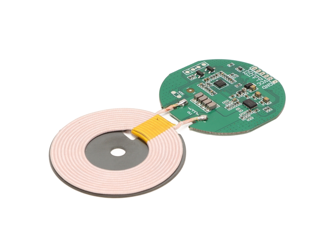 Módulo De Cargador Inalámbrico Magnético 15w Placa De Circuito Pcba Bobina 5-12v