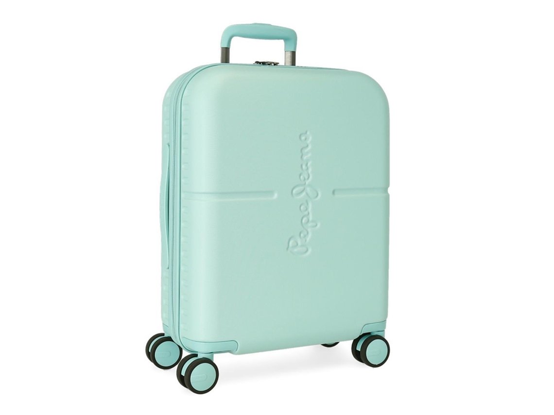 Maleta de Cabina ABS Rígida Highlight PEPE JEANS Azul (40x55x20 cm - 37L)
