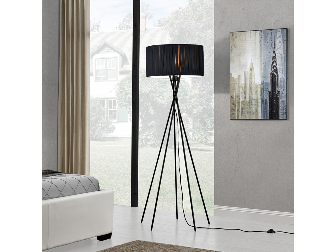 Lámpara de pie LUX.PRO Negro (60 W - E27)