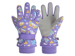 2026-guantes De Nieve Para Niños Niñas Impermeables Anti-viento Con Forro De Piel De Oveja Abrigos Cálidos Para Esquí Patinaje Ciclismo