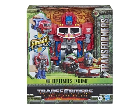 Figura TRANSFORMERS Rise Of The Beasts Smash Changer Optimus Prime (Edad Mínima Recomendada: 6 años)