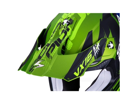 Visera para casco de moto Scorpion VX-16 Air Peak Albion