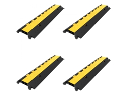 Rampa de protección para cables de 2 canales Tekmaquinas, 66.000 lb