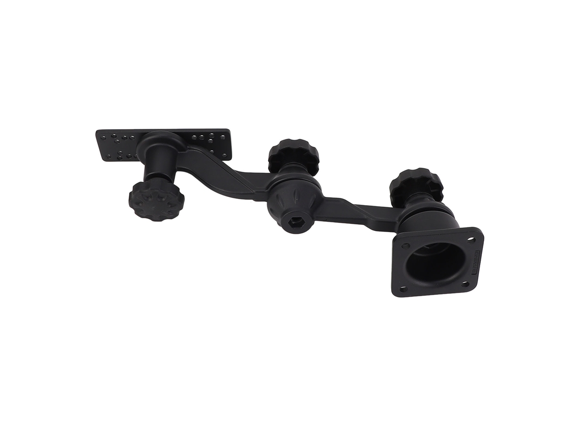 Brazo oscilante de soporte para plotter y sonda de pesca 28,96 cm 15,88 x 5,08 cm