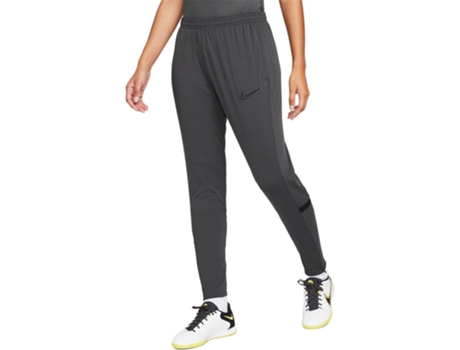 Calça NIKE Calças Dri Fit Academy Cinzento XS Mulher