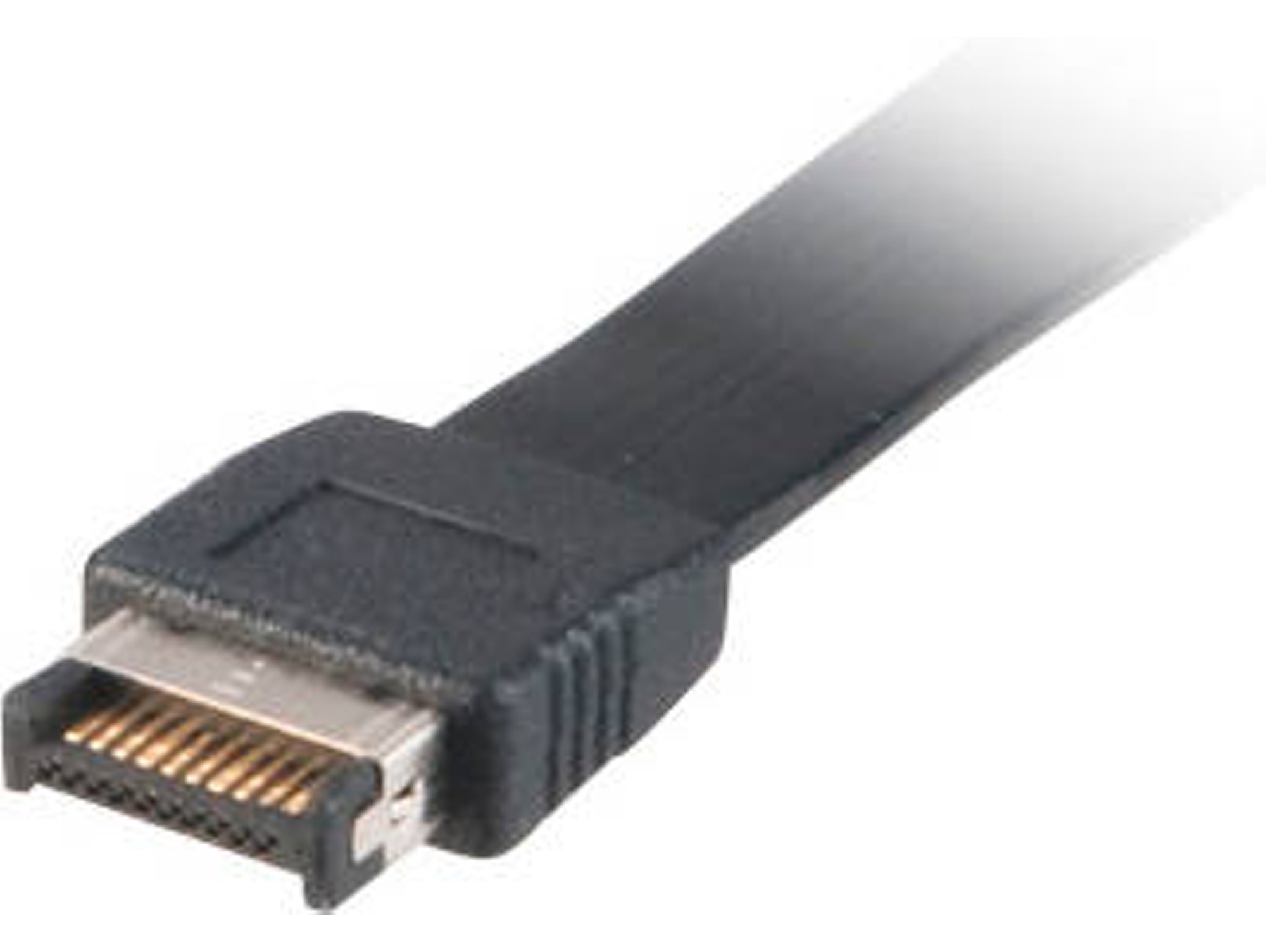 Cable USB AKASA (USB-C - USB-C - 50 cm - Negro)