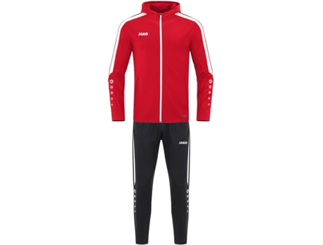 Chándale Unisex para Fitness JAKO Chándal Capucha Power Rojo (L)