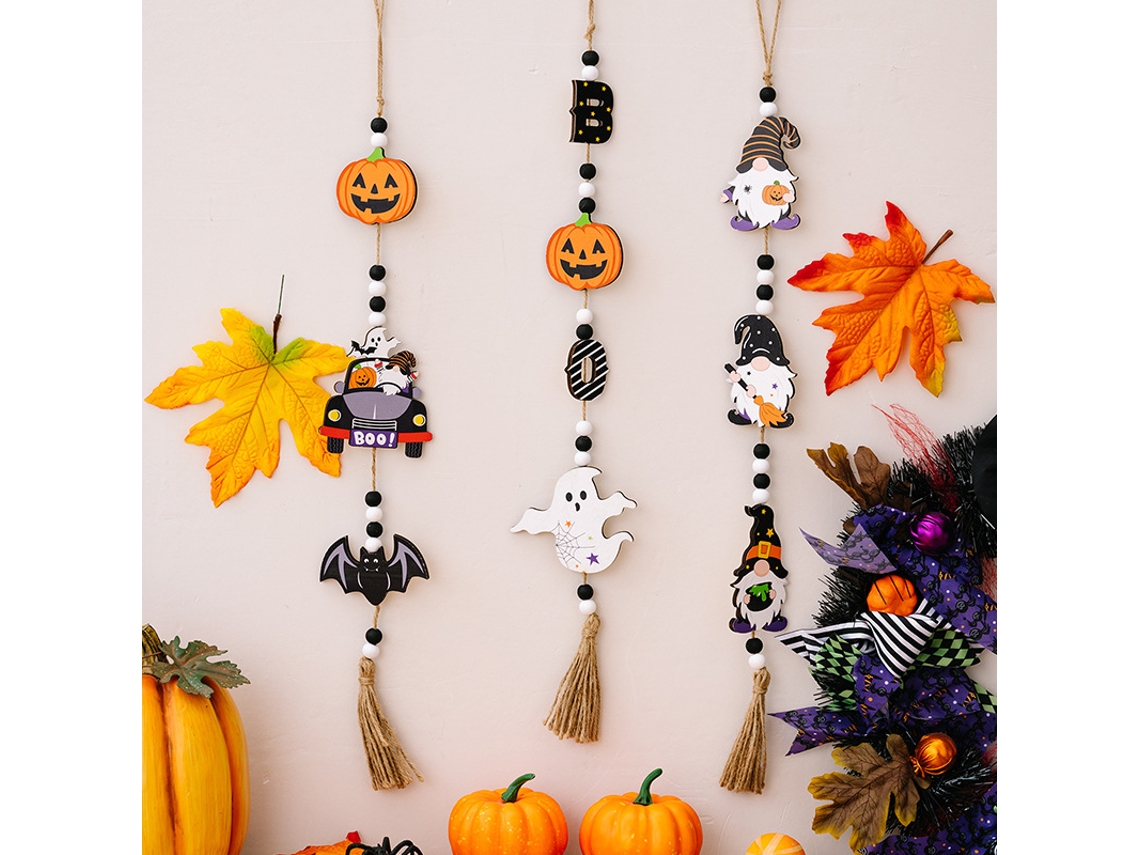 Decoración de fiesta de Halloween Colgante Hogar Fantasma Festival Bruja Enano Chennnls