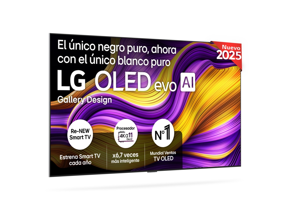 TV LG OLED77G54LW (OLED Evo Gallery - 77'' - 196 cm - 4K Ultra HD - Smart TV)