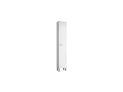 Columna de baño Koncept 2 puertas Blanco brillo 30 x 182 x 25cm cm
