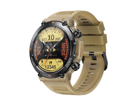 Smartwatch K56Pro Bluetooth Llamada Frecuencia cardíaca Monitoreo de la presión arterial Gris