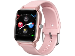 Rastreador de actividad física elegante, reloj inteligente resistente al agua, monitor de datos de salud rosa Bestvite